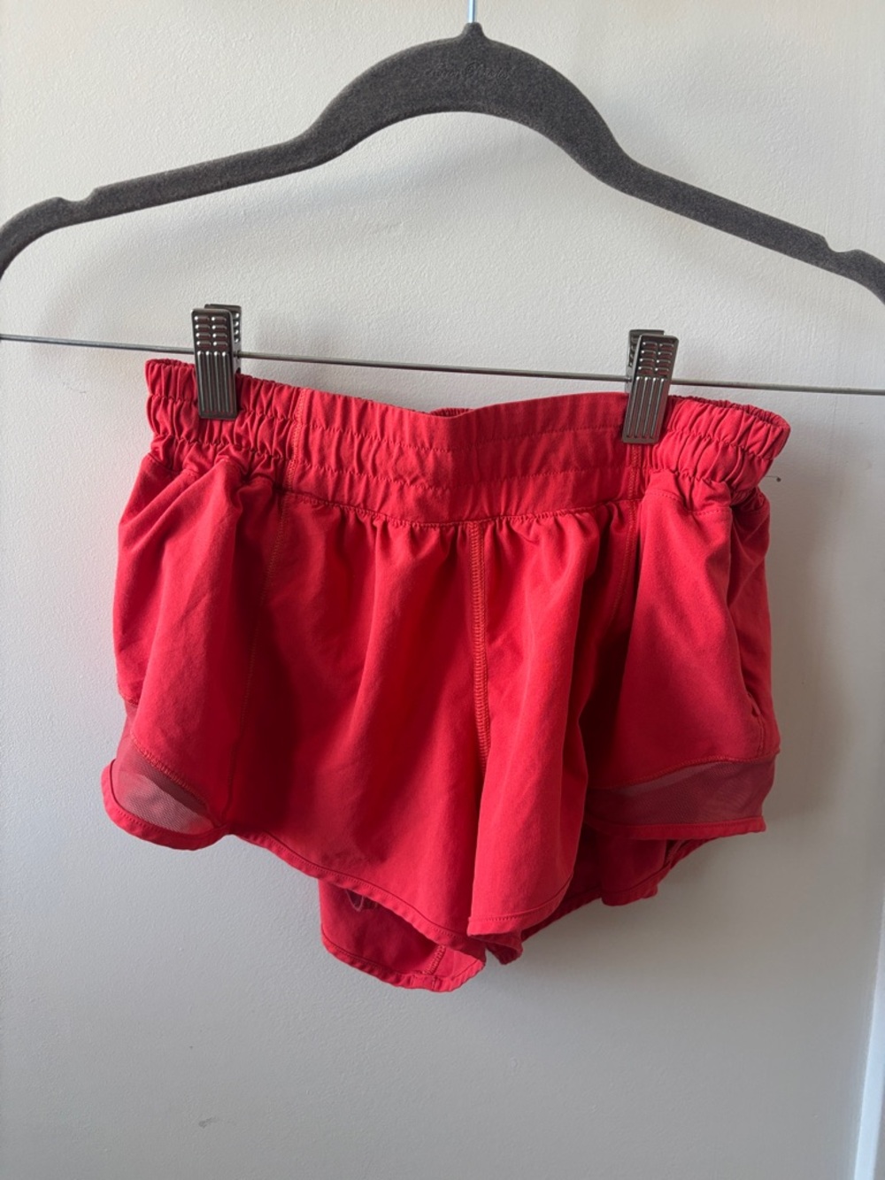 lululemon athletica Red Athletic Shorts